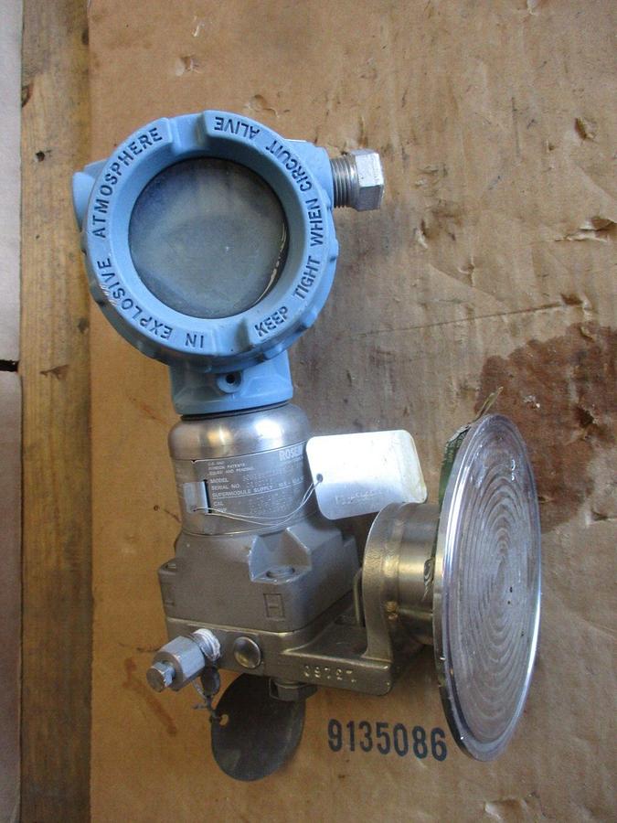 Used ROSEMOUNT 3051 PRESSURE TRANSMITTER, #971124J USED
