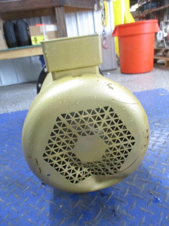 Used EBARA 2" X 2-1/2" STAINLESS 15 HP PUMP, #6121027J NEW
