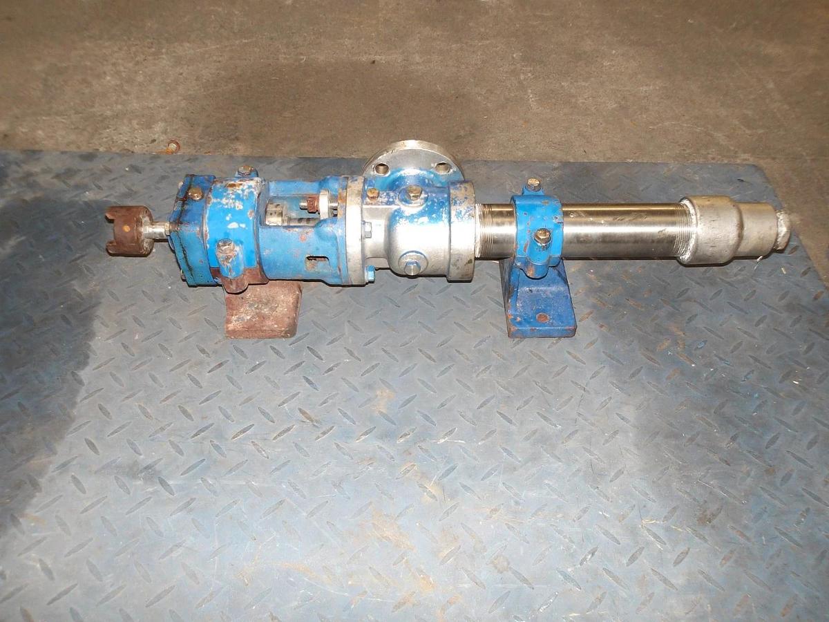 Used STAINLESS CAVITY PUMP 1-1/2" X 1" (NO TAG) #94224G USED