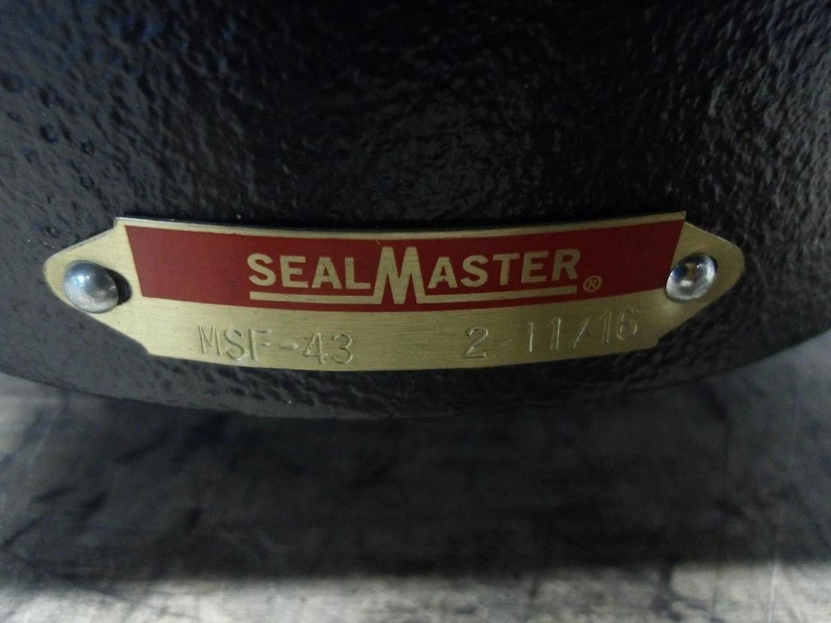 SEAL MASTER MSF-43 FLANGED MOUNTED BEARING 2-11/16" BORE, #729910G NIB