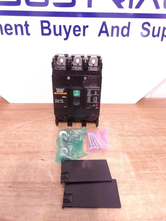 FUJI 200 AMP AUTO BREAKER SA203C, 250 V, #225940G NIB
