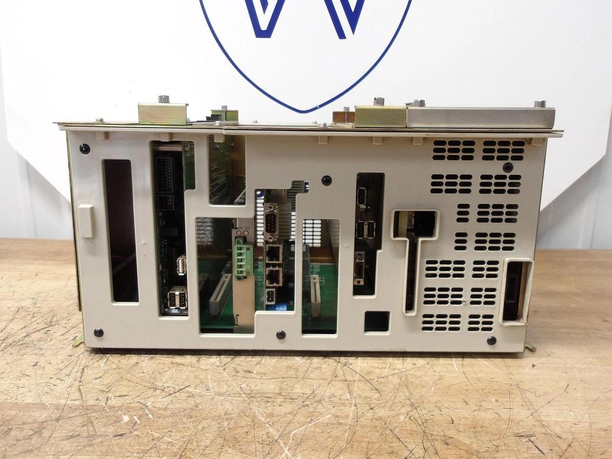 Used YASKAWA NX100 ROBOT RACK W/ 4 CARDS, CPS-420F, #1219156G USED