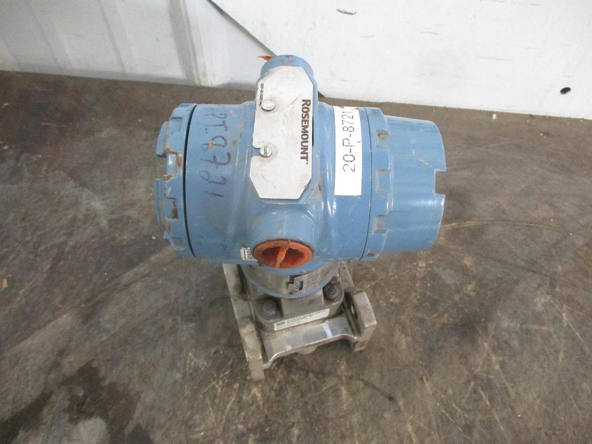 Used ROSEMOUNT 3051 PRESSURE TRANSMITTER 4-20 MA, #351224J USED