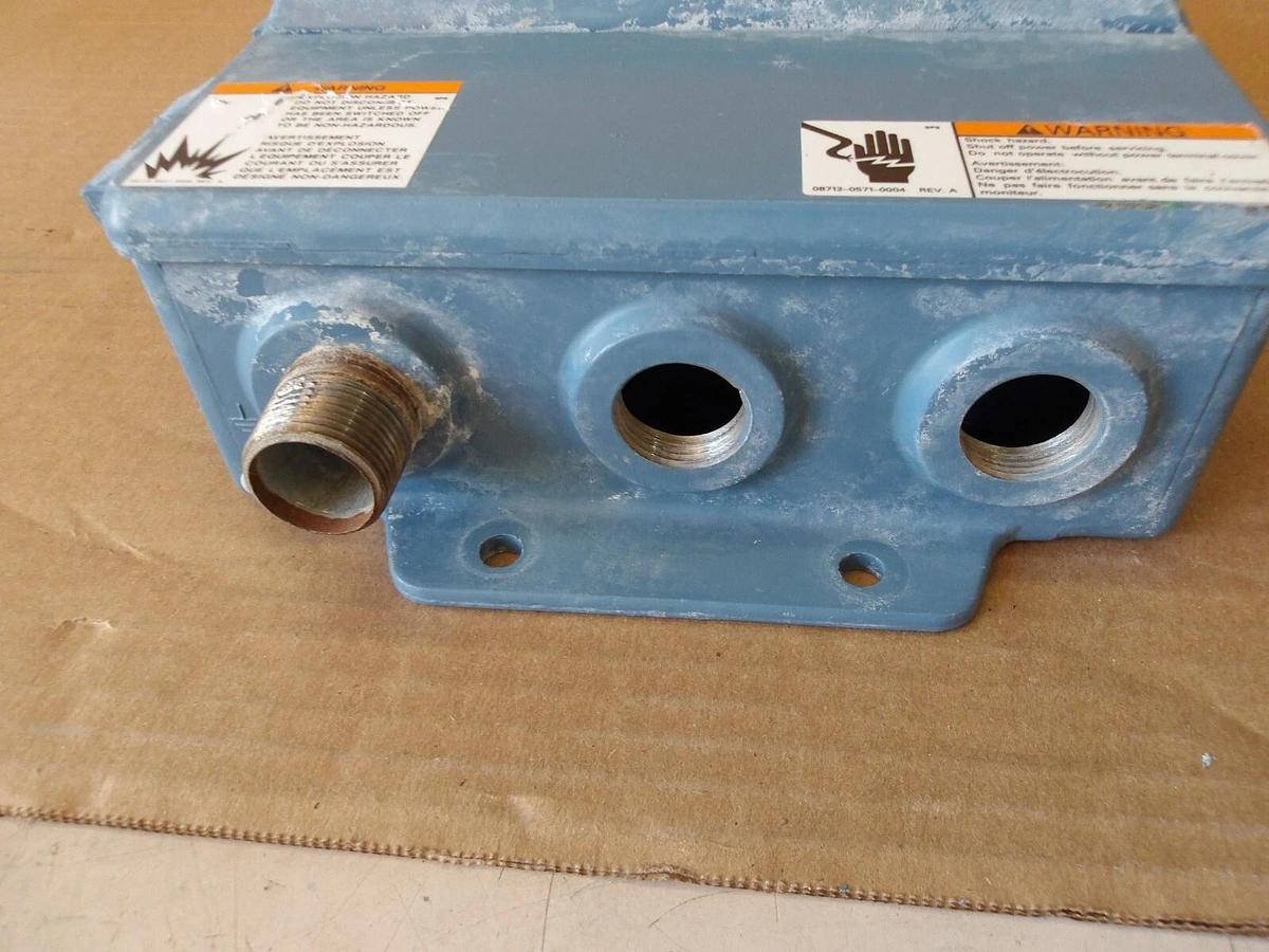 Used ROSEMOUNT 8712CR12 MAGNETIC FLOW TRANSMITTER, #627326G USED