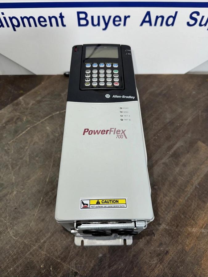Allen Bradley Powerflex 700 1/2HP Cat#20BD1P1A3AYYADC0.  #271038P