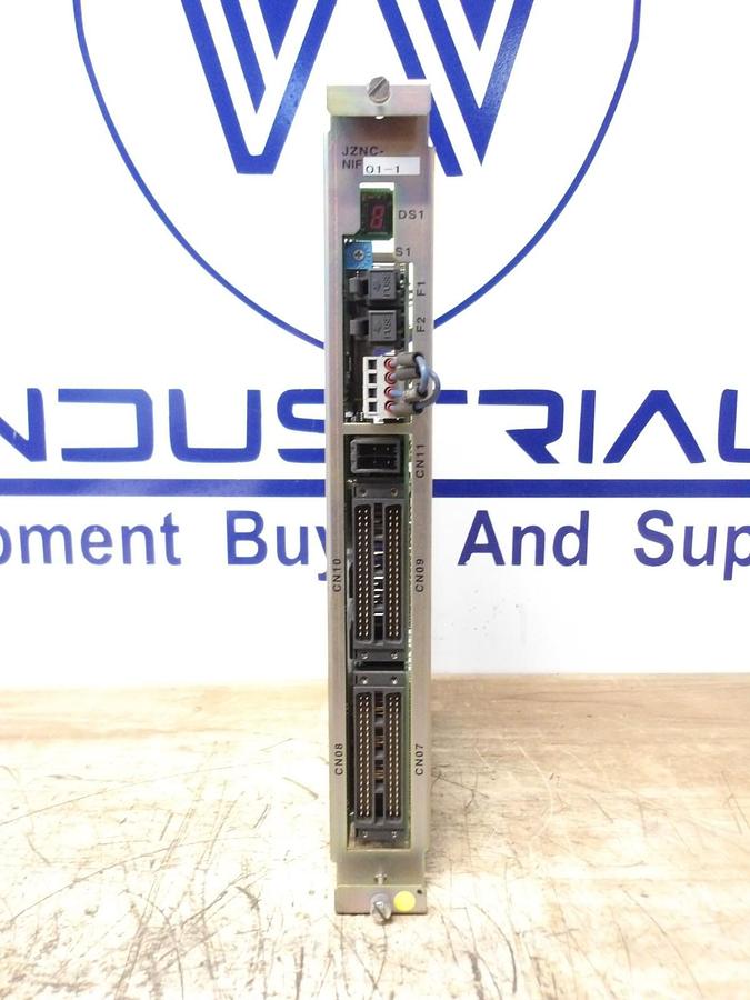Used YASKAWA NX100 ROBOT CONTROL MODULE JZNC-N1F01-1, #1161213G USED