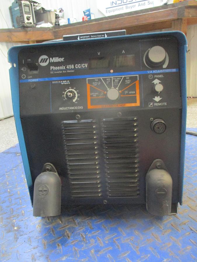 Used MILLER PHOENIX 456 CC/CV DC INVERTER ARC WELDER