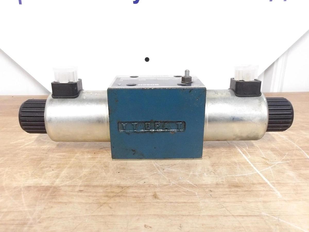 Used BOSCH 081WV10P1V1004W5024/0000 HYDRAULIC SOLENOID VALVE, #361121G NEW