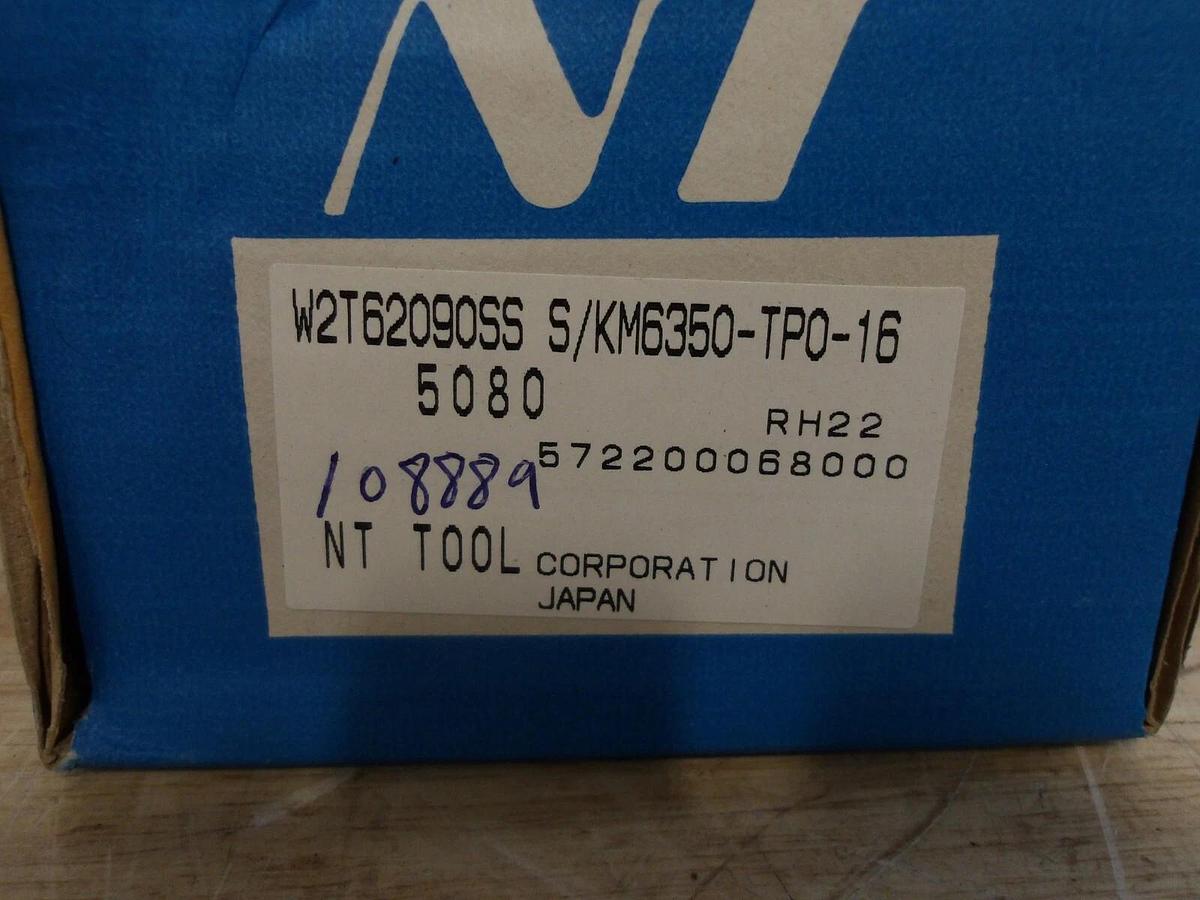 NT W2T62090SS MACHINE TOOL HOLDER, #314223G NIB
