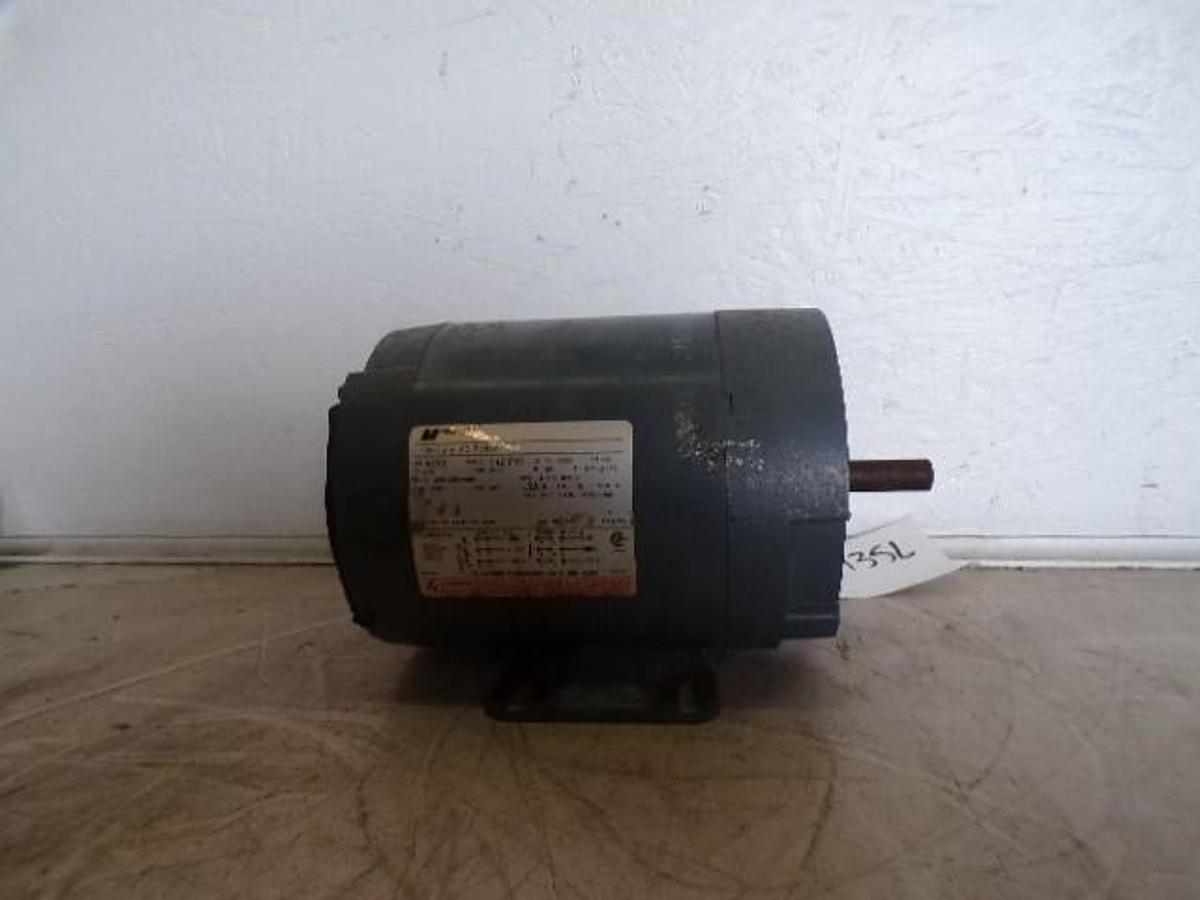 Used MAGNETEK CENTURY 1/2 HP AC MOTOR, 1725 RPM, 200-230/460 V, #416135L USED