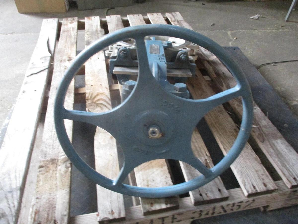 Used SARTELL 10" STAINLESS KNIFE GATE VALVE, #931150J NEW