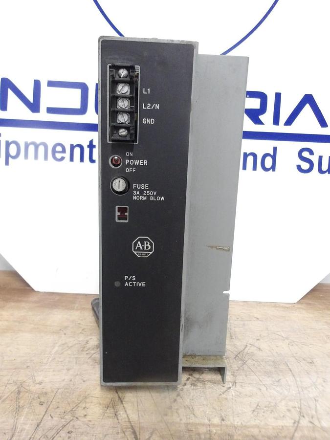 Used ALLEN BRADLEY 1771-P7/8 POWER SUPPLY, 120-220 V, #919208G PARTS ONLY