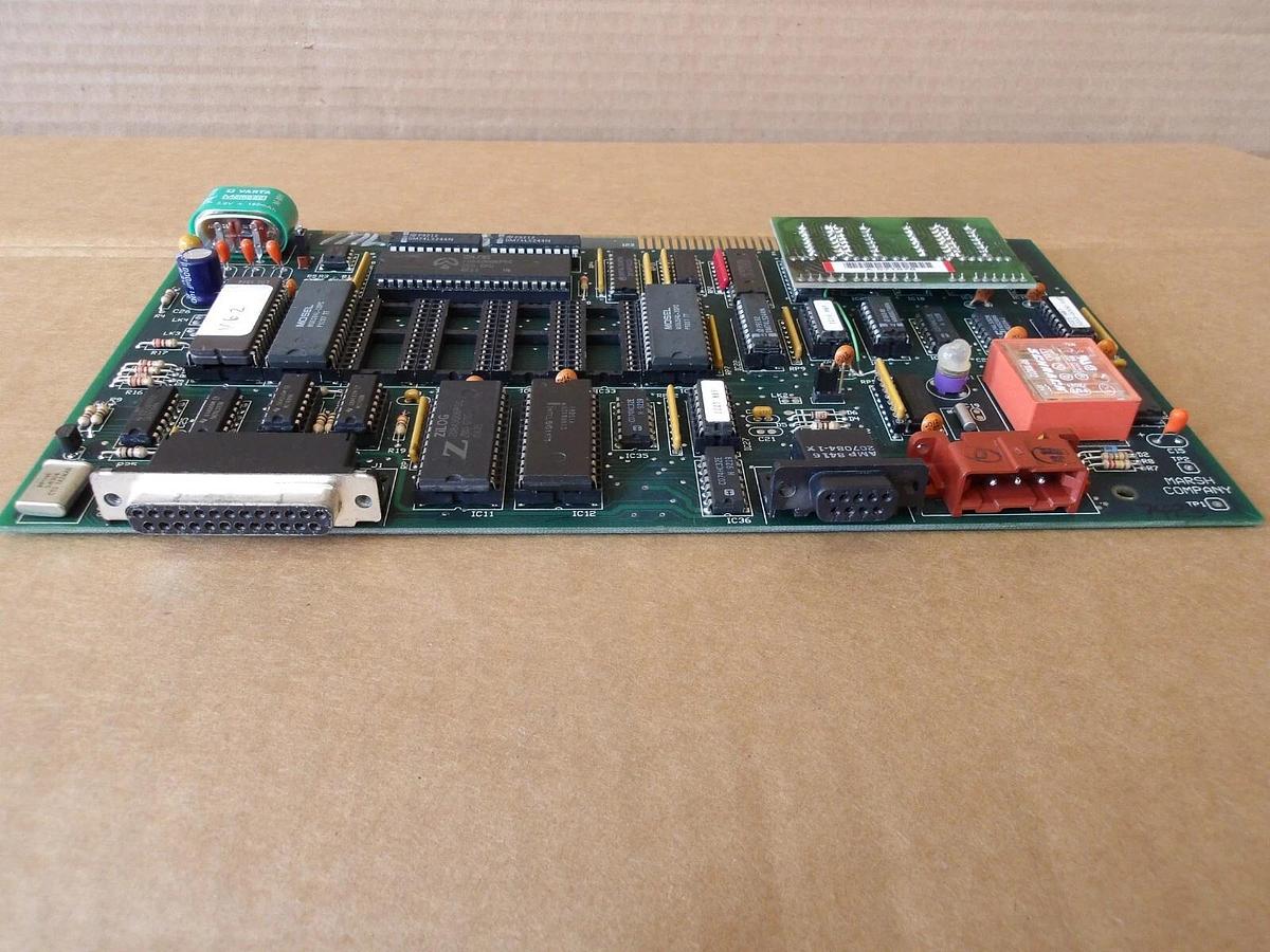 Used MARSH 14270 RECONDITION MEMORY CIRCUIT BOARD, #93200G REMANUFACTURED