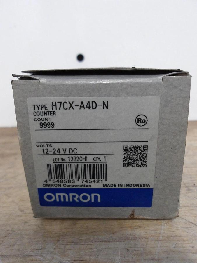 OMRON H7CX-AD40-N COUNTER 12-24 V, #522227G NIB