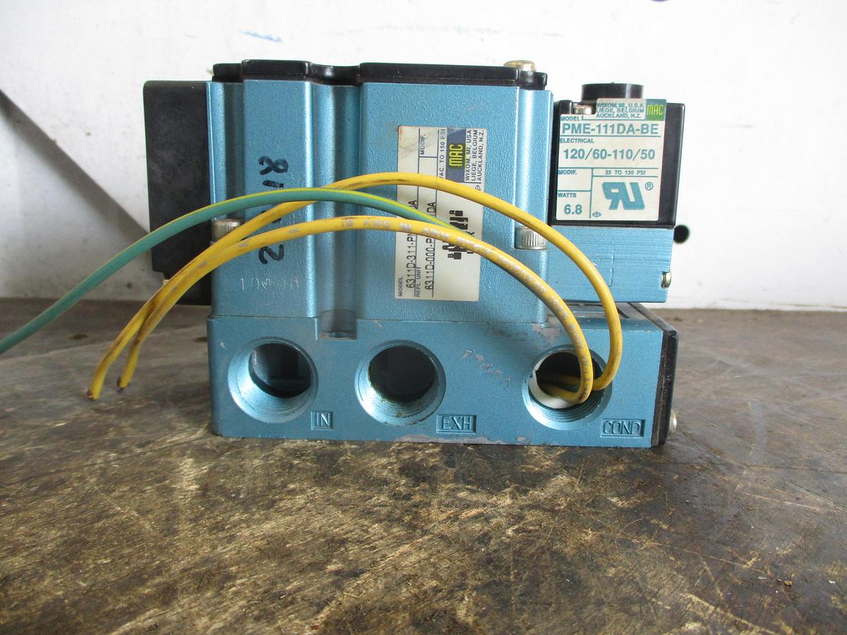 MAC 6311D-311-PM-111DA SOLENOID VALVE