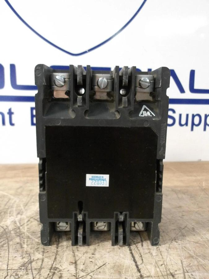 Used EATON 50 AMP BREAKER, 600VAC/250VDC, #6291053G USED