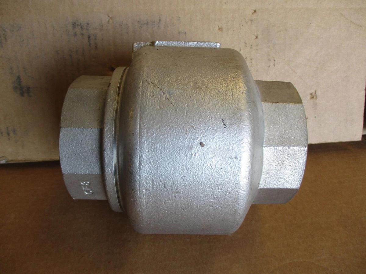 Used TLV STAINLESS 3" CHECK VALVE, #423225J NEW