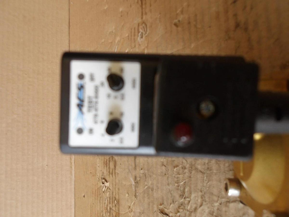 Used AES S3153 TIME DELAY SOLENOID VALVE 1", #851156G NEW