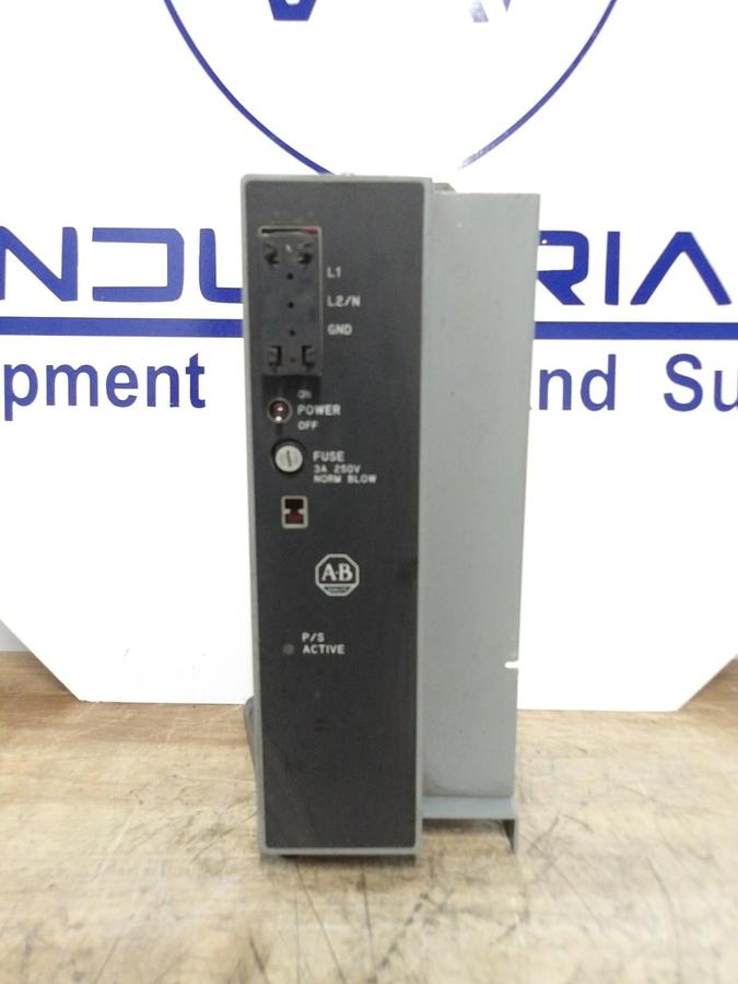 Used ALLEN BRADLEY 1771-P7/8 POWER SUPPLY, 120-220 V, #91911230G PARTS ONLY
