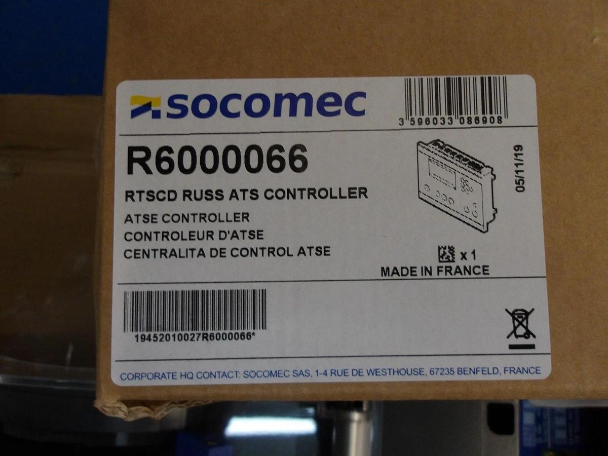 Used RUSSELECTRIC RTSCD TRANSFER SWITC R6A04040, 400 AMP, #122845G NEW