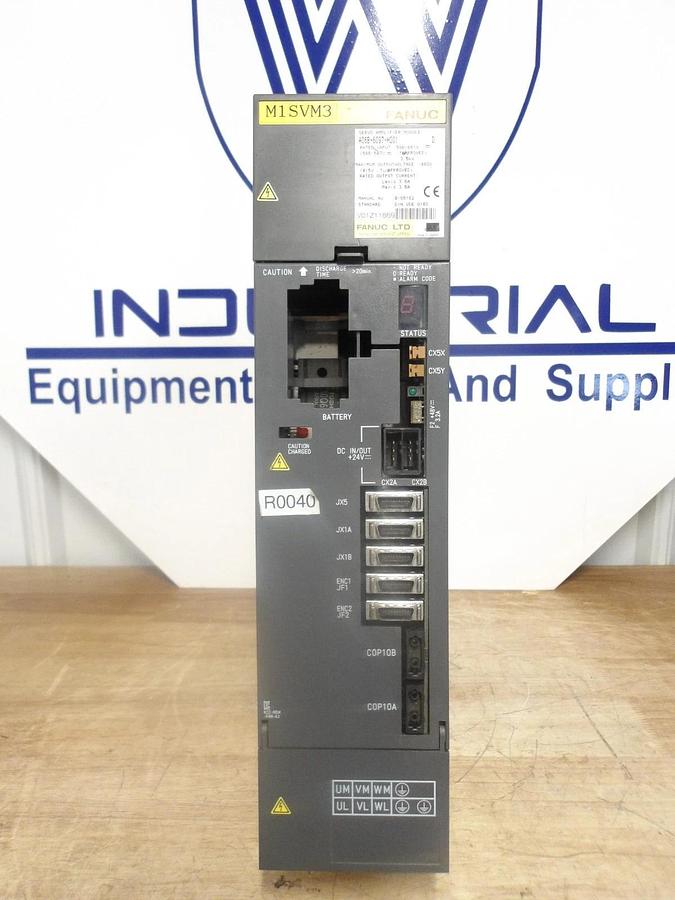 Used FANUC A06B-6097-H201 SERVO AMPLIFIER, #4251153G REMANUFACTURED