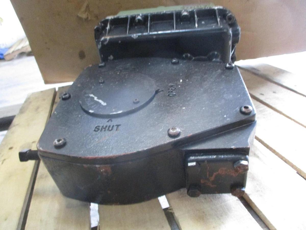 Used RCS MAR1600-55 ELECTRIPOWR ACTUATOR W/ MASTERGEAR GEARBOX, #626131J NEW