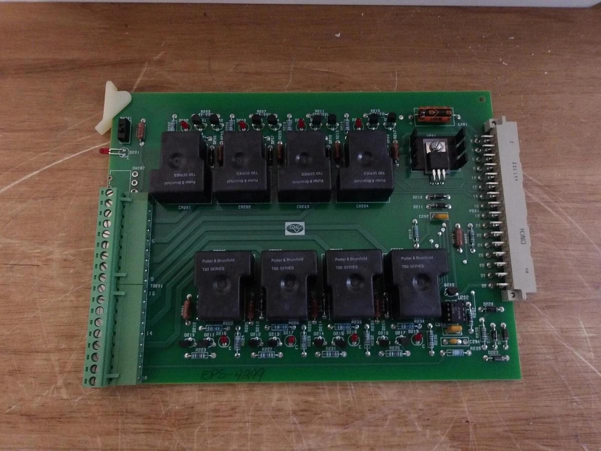 Used RANSBURG EPS-4299 RELAY CIRCUIT BOARD, #2121210G NEW