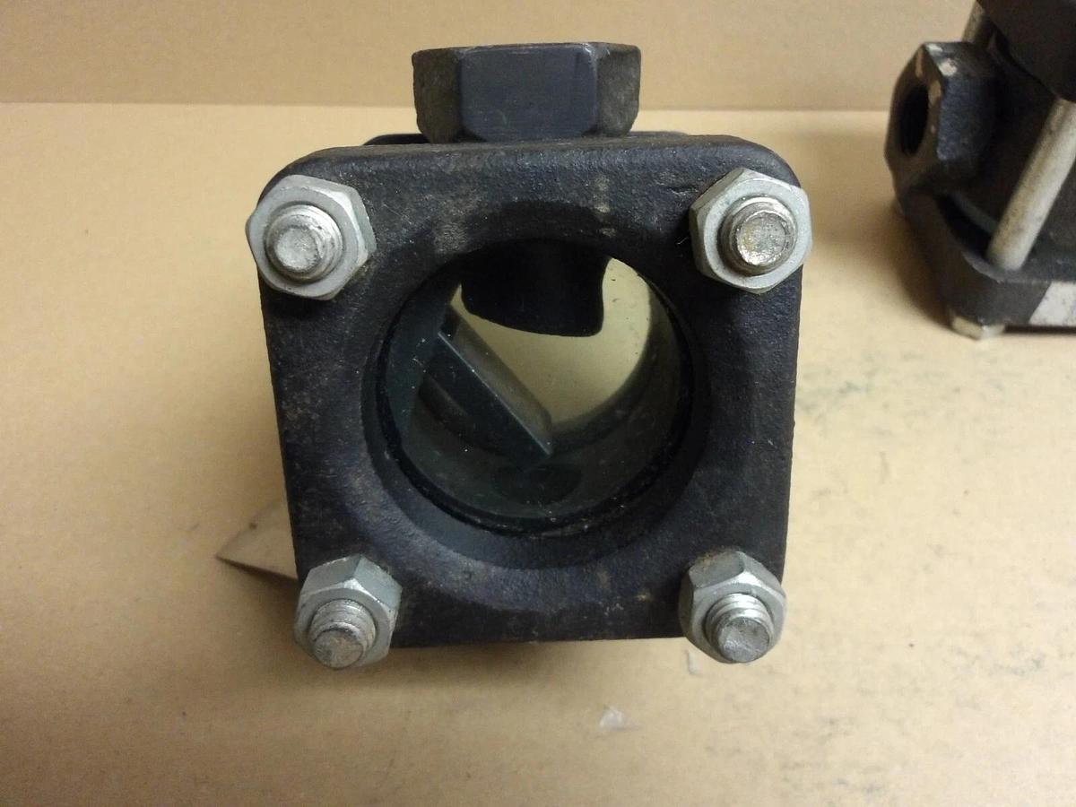 Used FISCHER PORTER 1/2" FLOW INDICATOR 820B002U28 (LOT OF 3) #4151000G NEW