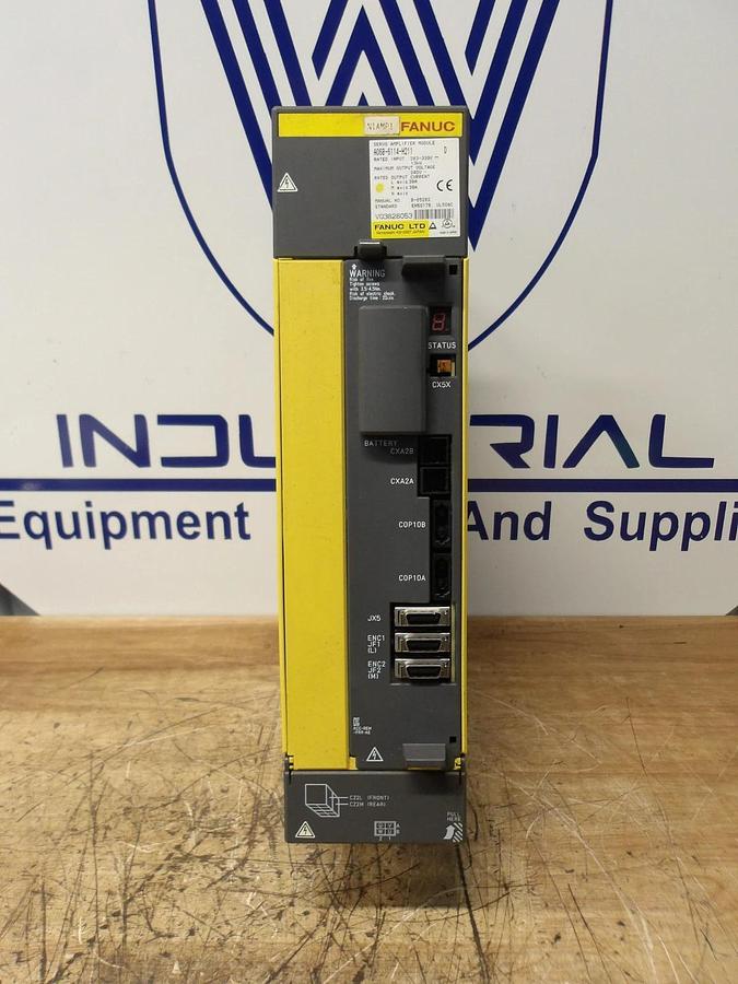 Used FANUC A06B-6114-H211 SERVO AMPLIFIER MODULE, #1217212G USED