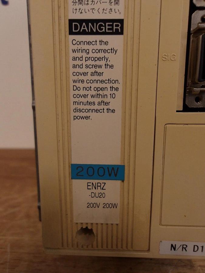 Used ESTIC ENRZ-DU20 SERVO DRIVER UNIT, #311213G REMANUFACTURED