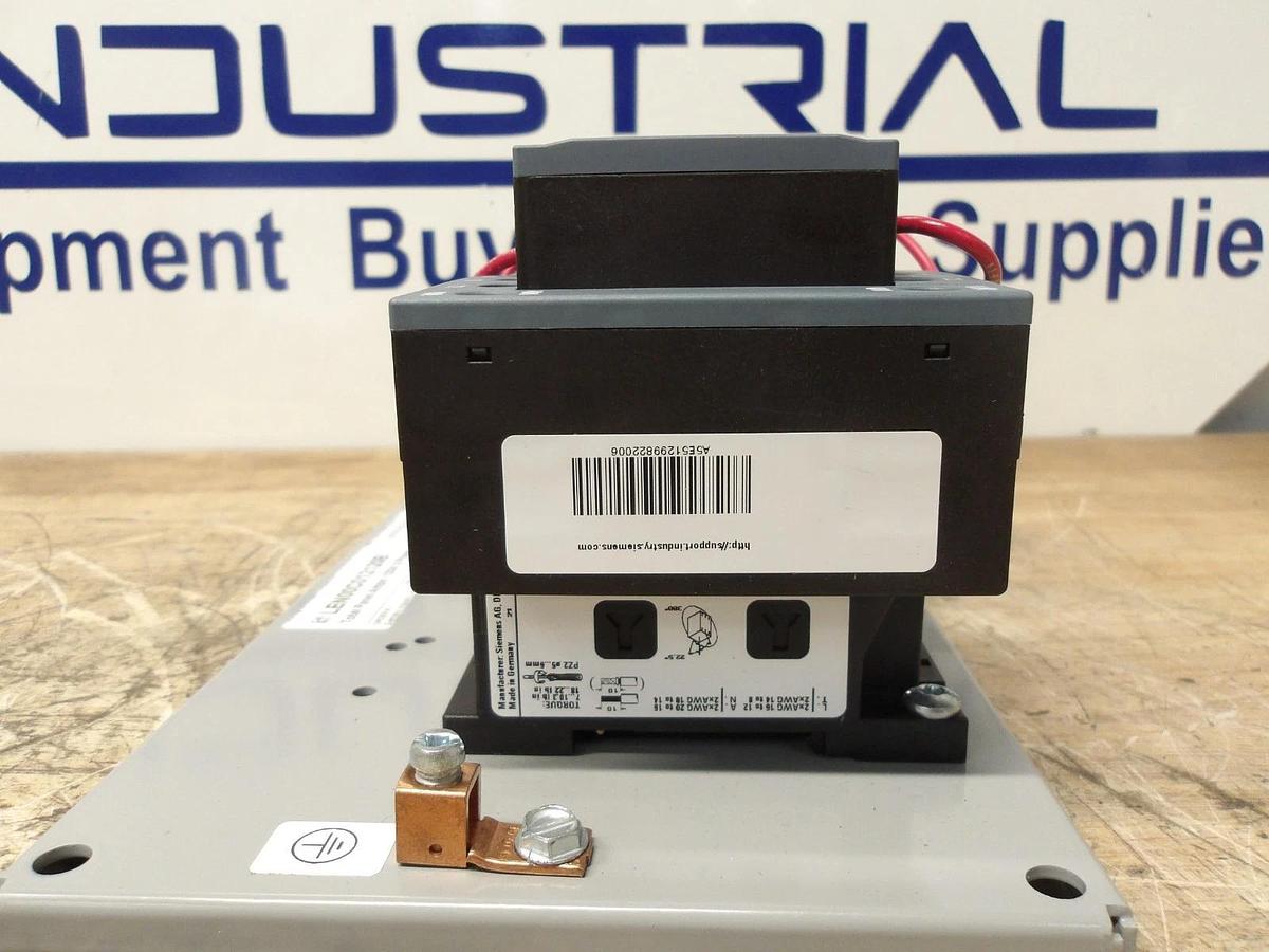Used SIEMENS 120 A LIGHTING CONTACTOR LEN00C012120B, #617220G NEW