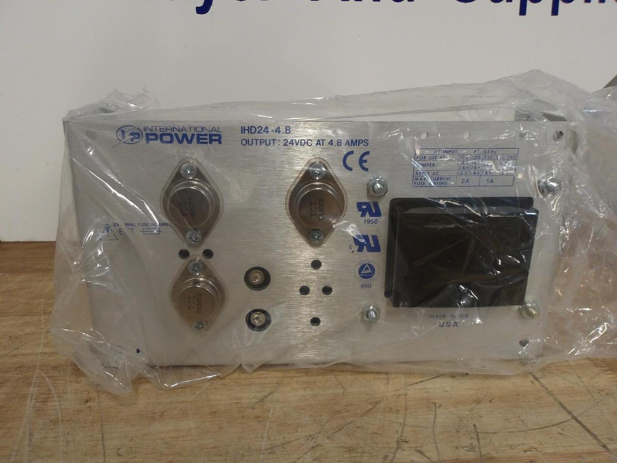 INTERNATIONAL POWER 1HD24-4.8 DC POWER SUPPLY, #4221108G NIB