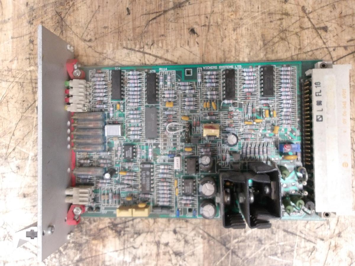 Used VICKERS EEA-PAM-561-A-12 CIRCUIT BOARD