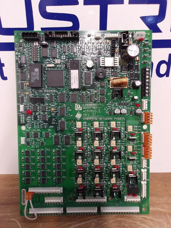 Used EMERSON 415761G2 LIEBERT CONTROL CIRCUIT BOARD, #3101046G NEW