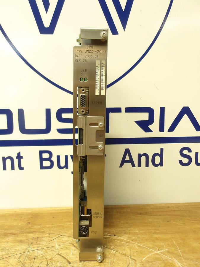 Used YASKAWA JANCD-NCP01-1 CPU MODULE, #1219850G USED
