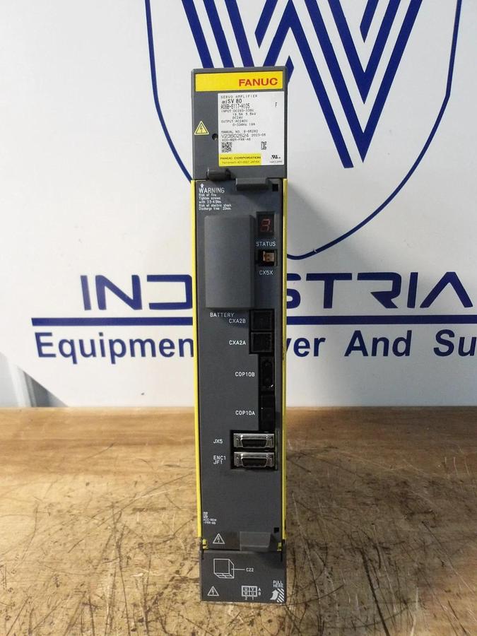 Used FANUC A06B-6117-H105 SERVO AMPLIFIER, #18750G USED