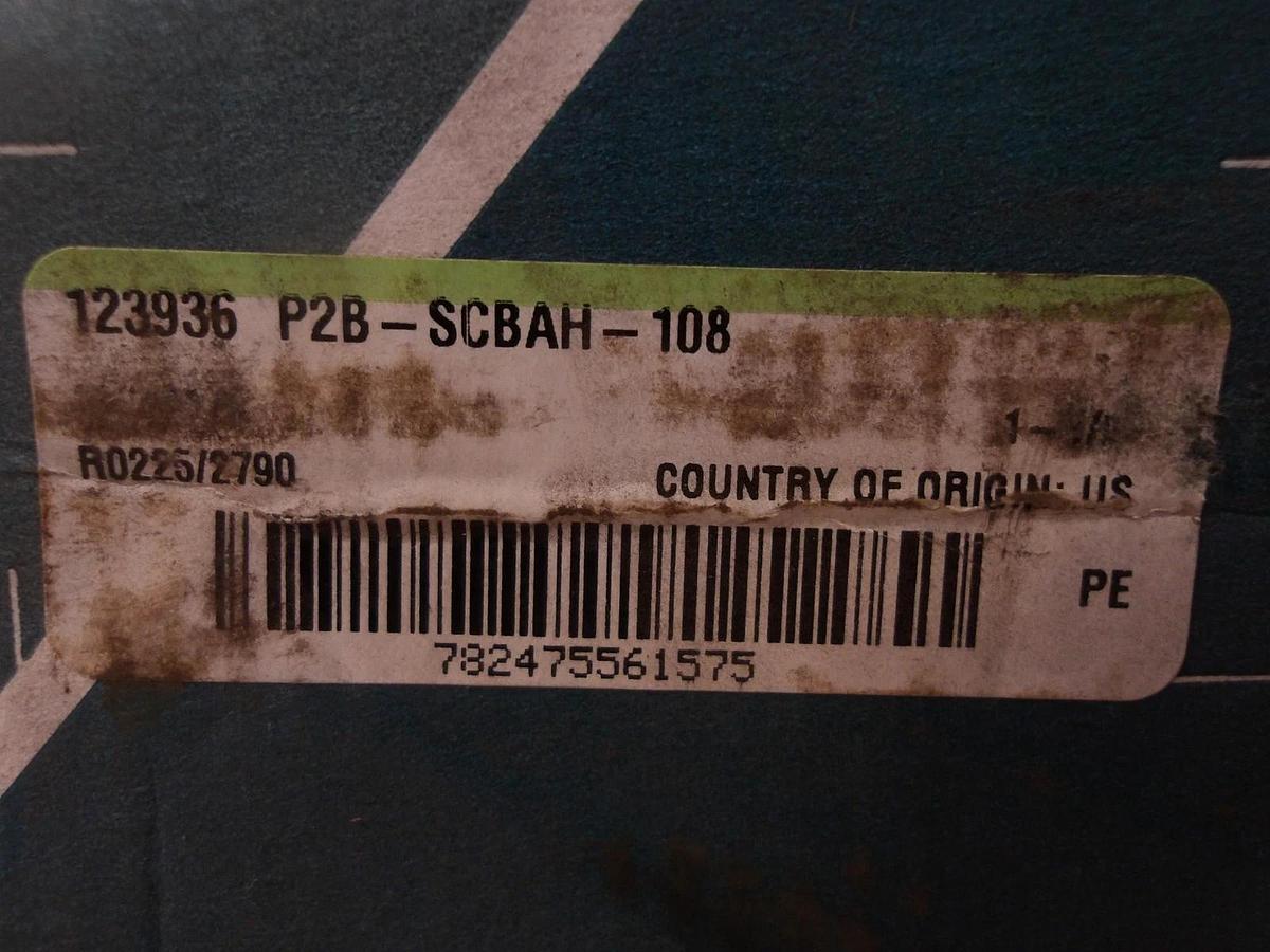 DODGE 123936-P2B-SCBAH-108 PILLOW BLOCK BEARING, #727314G NIB