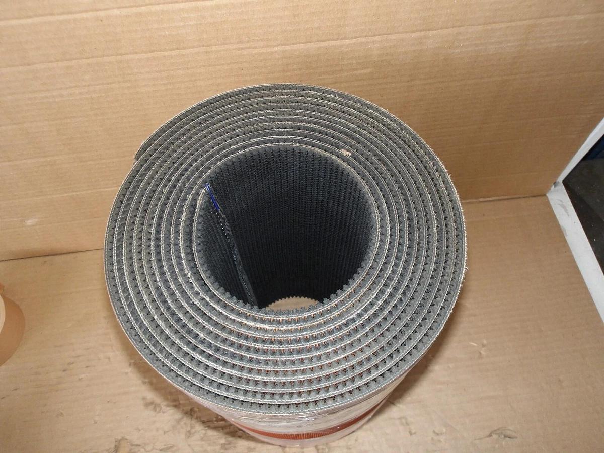 Used CONVEYOR BELT LACED S/S ENDS, 20 FT X 14 IN, #93830G NEW