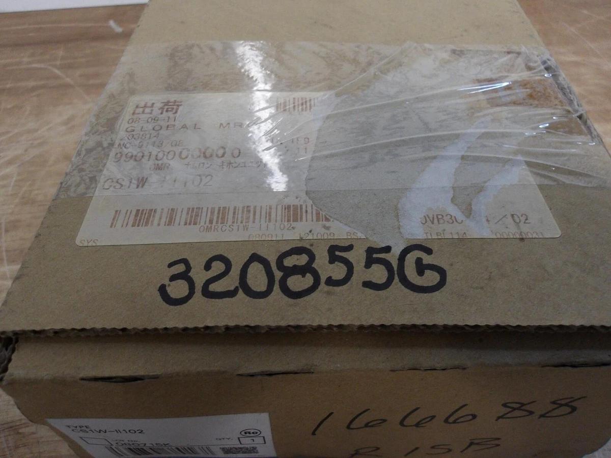OMRON CS1W-11 102 INTERFACE MODULE, #320855G NIB