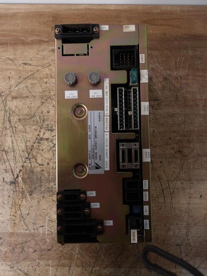 Used YASKAWA JZRCR-NTU01-2 BRAKE RELEASE SERVO CONTROLLER, #171043G USED