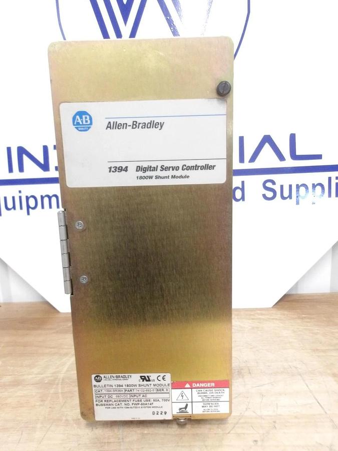 Used ALLEN BRADLEY 1394-SR36A DIGITAL SERVO CONTROLLER, 1800W SHUNT, #416136G USED