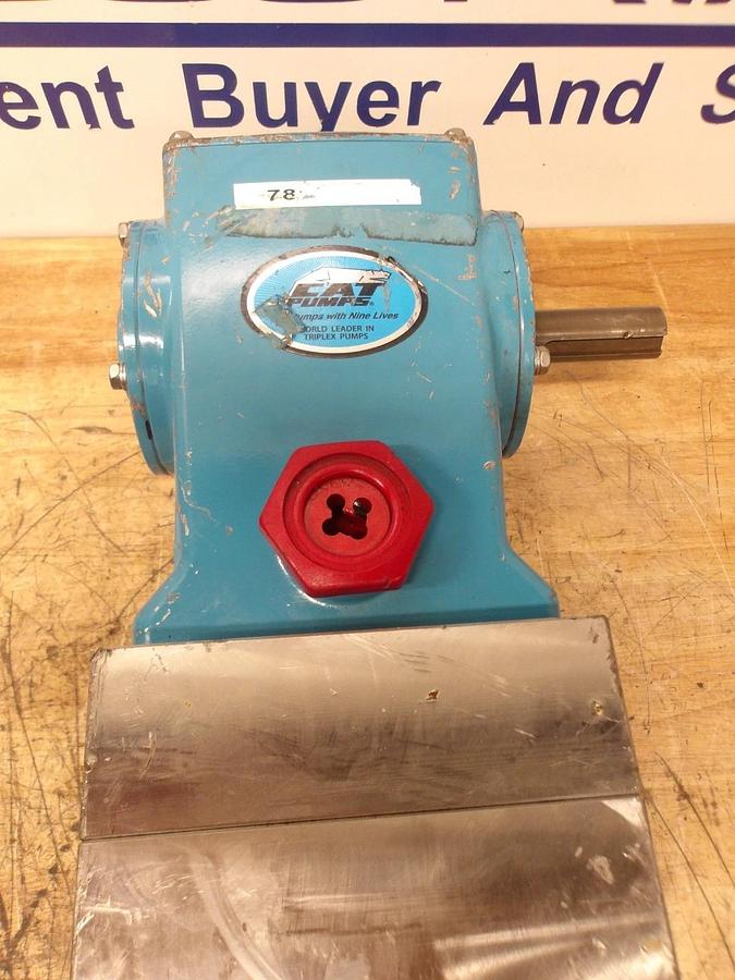 Used CAT 786 TRI-PLEX PUMP, S/S HEAD, #541043G USED