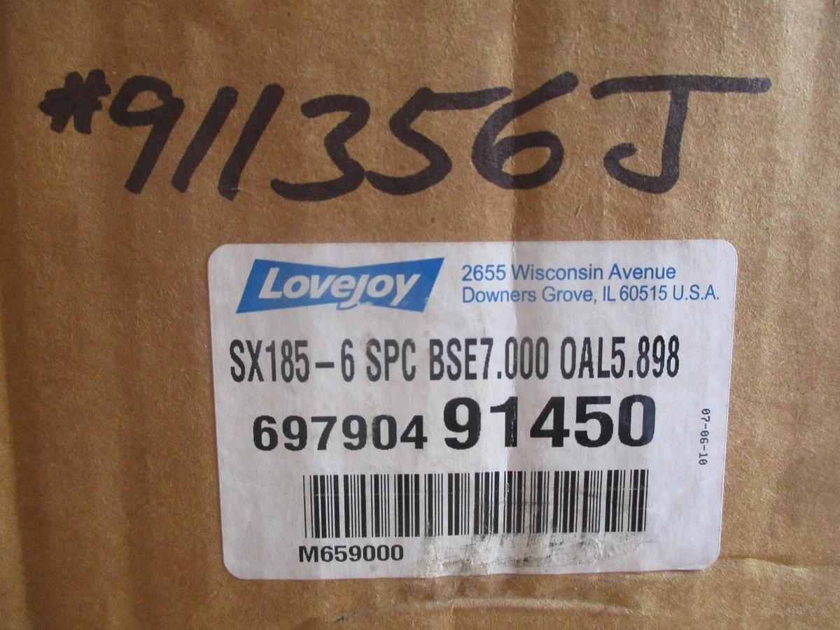 LOVEJOY SX185-6 SPACER 69790491450, #911356J NIB