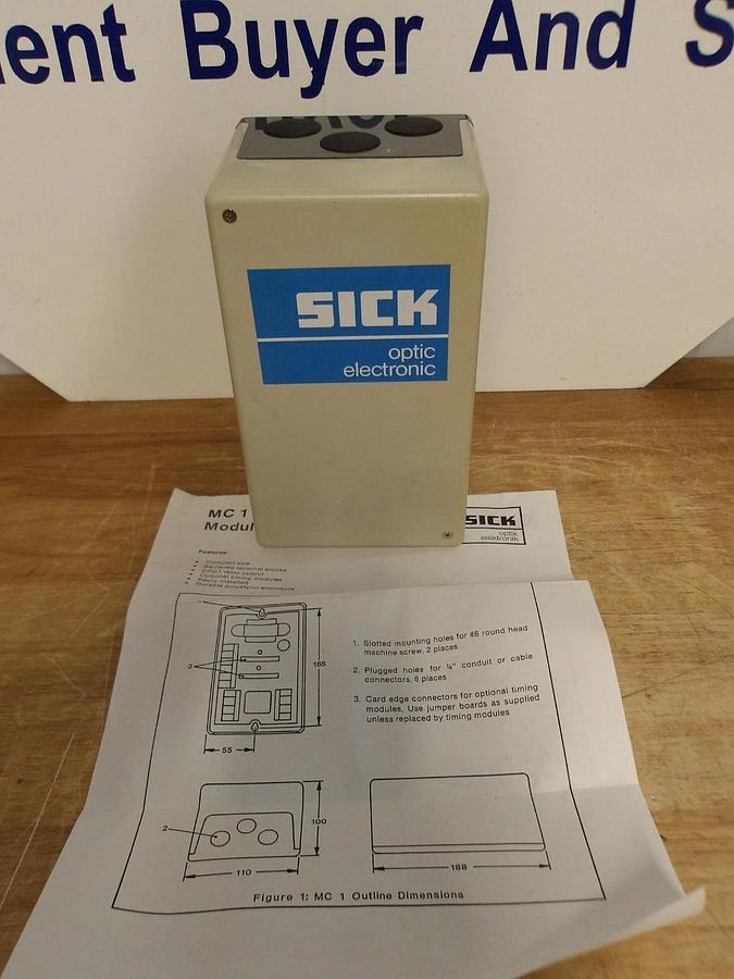 Used SICK MCI OPTIC ELECTRONIC MODULE, #3131121G NEW