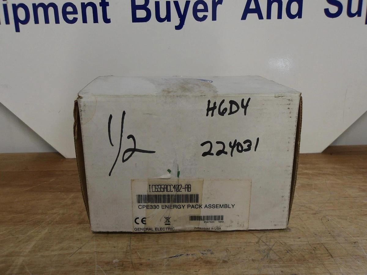 GE RX3I ENERGY PACK UNIT 1C695ACC402-AB, #56816G NIB