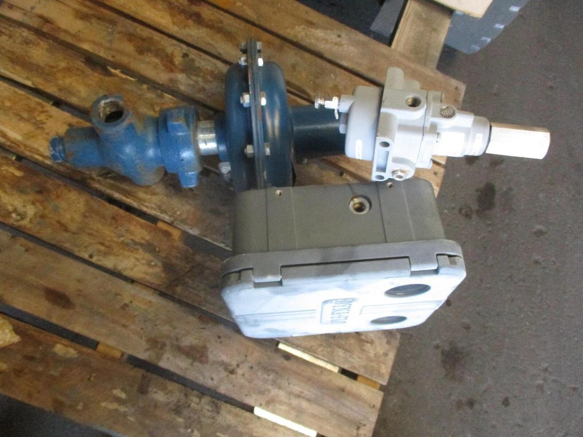 Used NORRISEAL 1" STEEL CONTROL VALVE W/ DYNA-FLO CONTROLLER, #621856J NEW