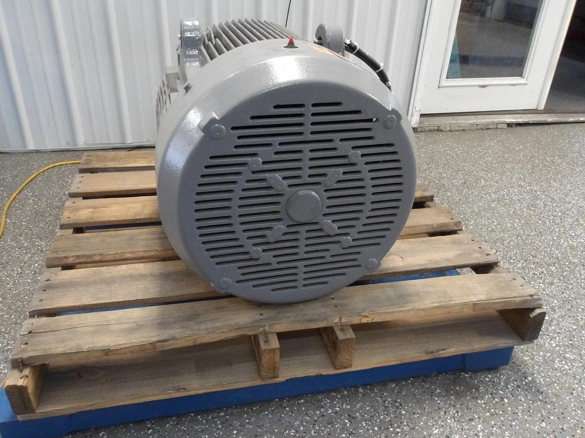 Used BALDOR 100 HP MOTOR, 460 V, 1785 RPM, FR 405T, #325126G REMANUFACTURED