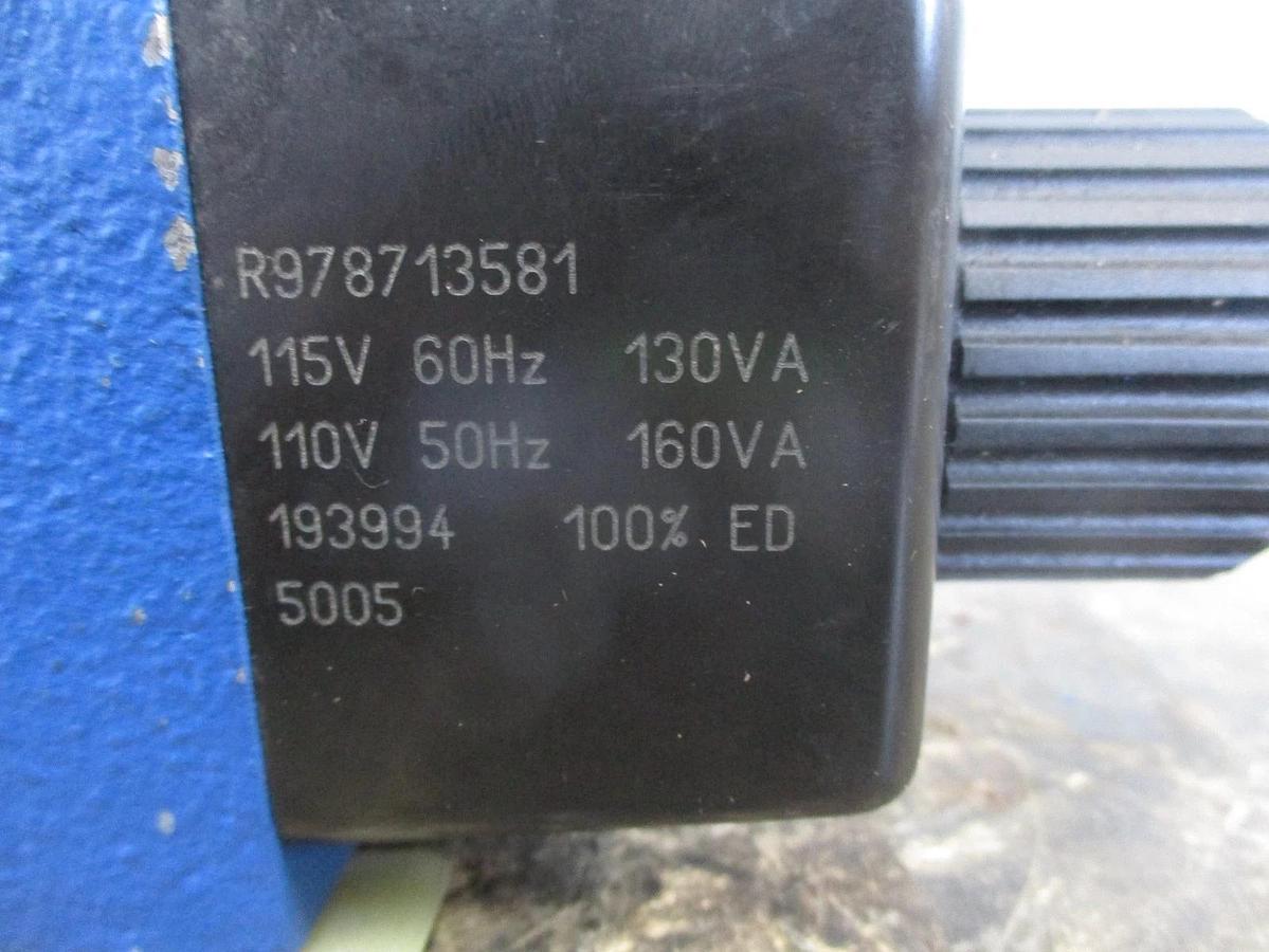 Used BOSCH 9810232072 DIRECTIONAL VALVE, #828826J USED