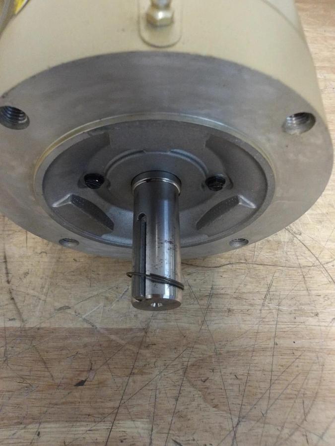 Used BALDOR RELIANCE 1 HP SUPER E MOTOR, FR 143TC, 1760 RPM, 208/230-460 V, #721128G