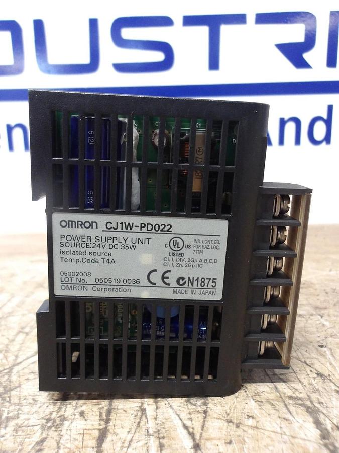Used OMRON RACK & CARDS, CPU CJ1M-CPU11, #17215G USED
